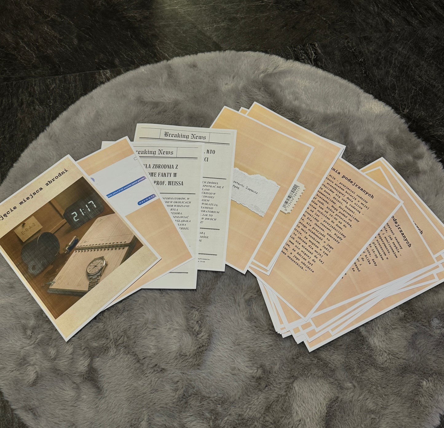 Kto zabił profesora Weissa? - Gra fabularna dla par!