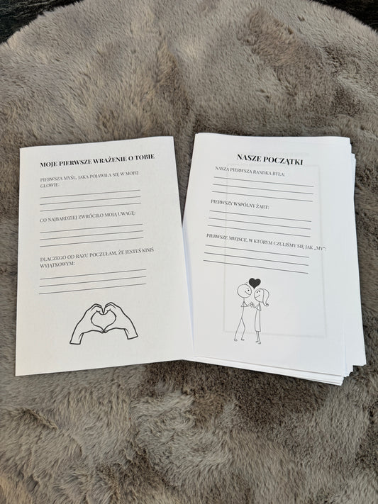 Zestaw DIY „Dla chłopaka, który zmienił moje życie” + „Archiwum naszej relacji” + Gratis!