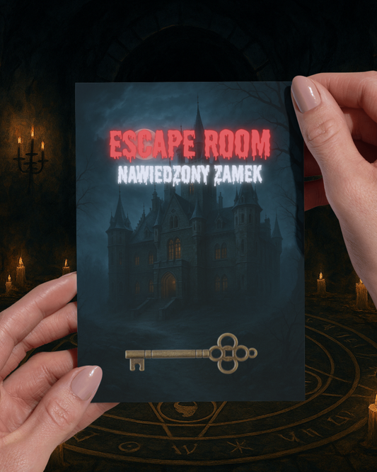 „Escape Room: Nawiedzony Zamek” – mroczna gra śledczo-przygodowa do druku