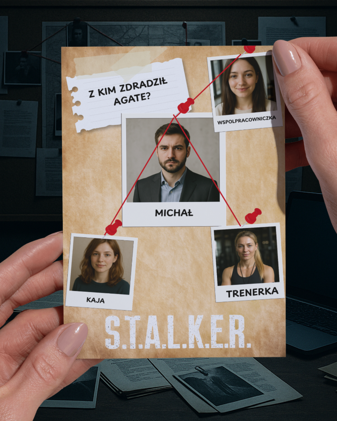 S.T.A.L.K.E.R: Z kim zdradził Agatę? - Gra detektywistyczna dla par!